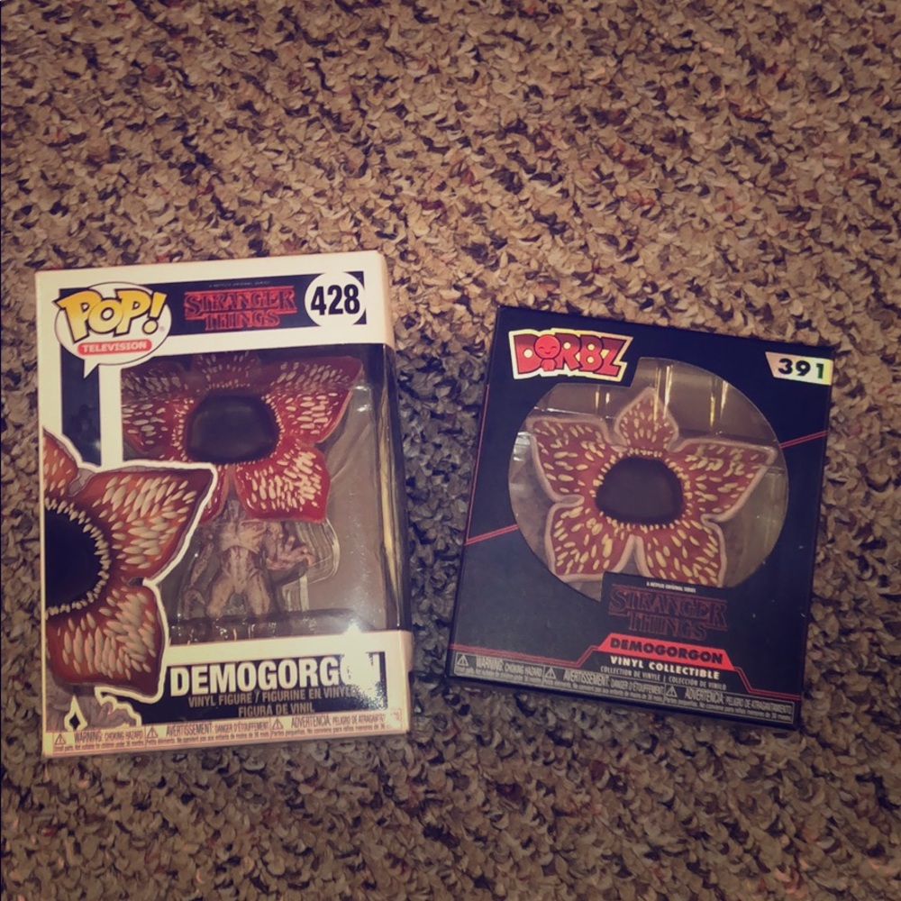 demogorgon funko pop & dorbz